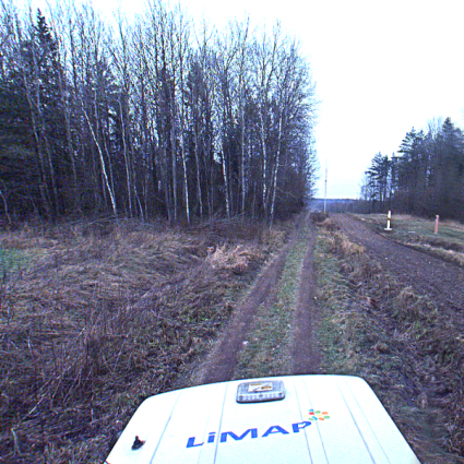 130 km Lithuania-Belarus Border LiDAR scan and survey